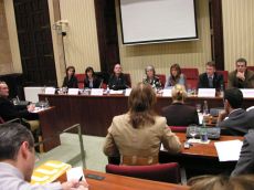 Josep Bargalló at the parliament